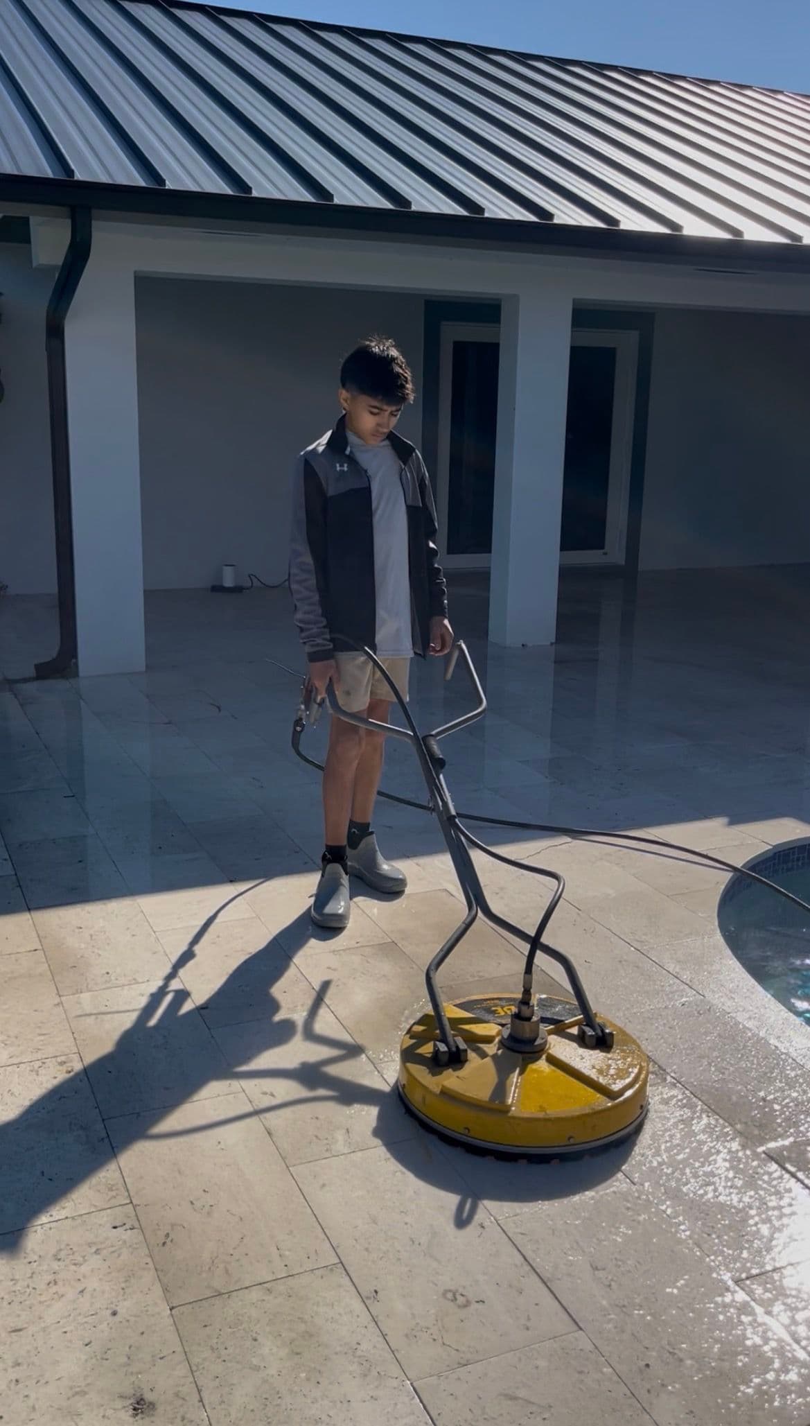 Project Spotless Poolside Pressure Washing in Hialeah image